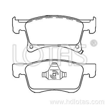 GDB2091 chinese auto disc brake pad set